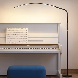 โคมไฟตั้งพื้น QiaoSheng LED 150 ซม. ควบคุมด้วยระบบสัมผัส แสงวอร์มไลท์ สำหรับอ่านหนังสือ ฝึกเล่นเปียโน ใช้ในบ้าน ห้องนั่งเล่น ห้องนอน - Product Image 2