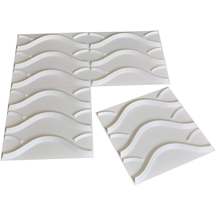 Salle de bain Carreaux de Mur Auto-Adhésif Décoratif Imperméable 3D Panneaux de Papier Peint PVC Intérieur Lambris