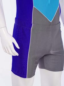 Maillots de bain pour hommes : Tenue de sport avec short intégré pour le cyclisme, la natation, la course à pied et l'entraînement – Vêtements de natation - Product Image 4