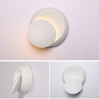 360 Degrés Réglable DIY Lune Applique Murale Rotatif Intérieur Applique Led