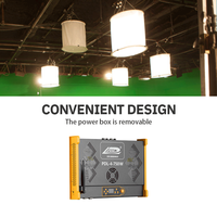 Saturn (PDL) 4-750W Lumière LED pour photographie, éclairage continu haute puissance, lumière professionnelle pour le cinéma et la télévision, ShootingSpace