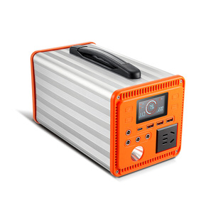 แบตเตอรี่สำรองพกพา Brand Original Rugged 500W 392Wh LiFePO4 พร้อมระบบ Pure Sine Wave MPPT ชาร์จไฟ AC ช่องเสียบ Type-C ไฟ LED สำหรับส่องสว่าง - Product Image 1