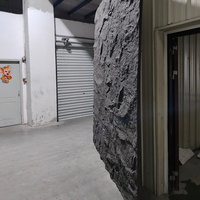 Panneaux muraux en pierre artificielle en polyuréthane légers et bon marché, panneaux muraux en pierre 3D en PU, imperméables pour les murs
