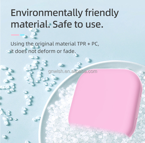 Lưu giữ trường hợp hàm răng giả lưu trữ container mỏng miệng bảo vệ hộp vuông Silicone Pad từ đóng cửa biểu tượng tùy chỉnh - Product Image 2