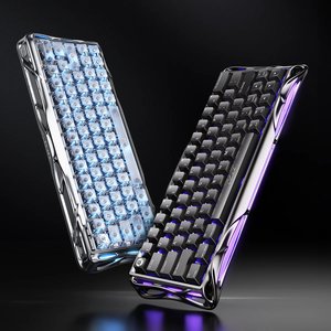 <span class=keywords><strong>Clavier</strong></span> mécanique de jeu Gravastar V60 Pro avec interrupteurs magnétiques filaires, interrupteurs UFO remplaçables à chaud, taux de polling 8k - Product Image 1