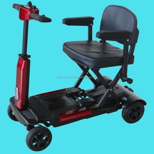 Light Weight 24KG Electric Folding Mobility Scooter 180W 4 Wheel Lithium Battery Elderly <b>Walker</b> Chinese Electric Cars Adults - Product Image 5