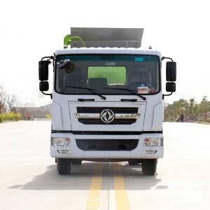 รถบรรทุกเก็บขยะอาหารแบบถังทรงกระบอก ดงเฟิง <span class=keywords><strong>4</strong></span>*2 ขนาด 12 ลูกบาศก์เมตร ออกแบบมาเพื่อการเก็บขยะแบบถังที่มีประสิทธิภาพ - Product Image 2