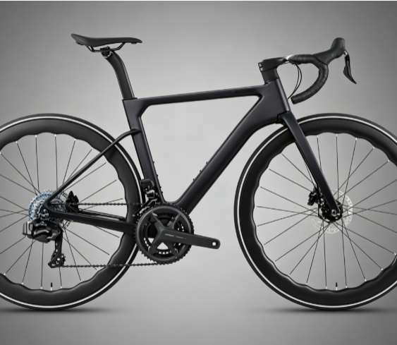 Carbon Road Bike 700C Carbon Fiber Frame Racing Bicycle 24 Speed Hydraulic Disc Brakes Ultra-Light Carbon Bike Carbon Fibre Fork