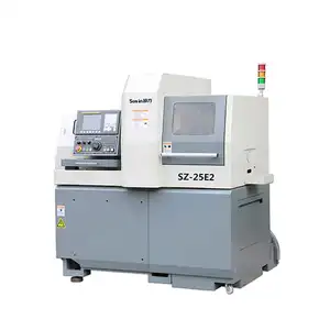 Máquina de torneado tipo suizo, SZ-25E2, CNC, para micro piezas