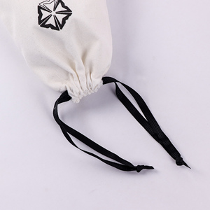 Pochette à cordon personnalisée de haute qualité pour bijoux, pochettes en tissu avec cordon de serrage, emballage avec logo - Product Image 5