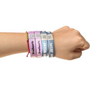 Pulsera NFC Personalizada con Impresión Completa, Pulsera Elástica RFID de Tela Tejida con Impresión para Promociones, Pulsera para Parejas <span class=keywords><strong>totwoo</strong></span> - Product Image 1