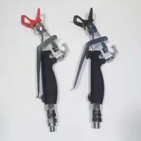 Pistolet de peinture à tige droite, pistolet à mastic pour pulvérisation de mastic sans air, accessoires de pulvérisation, 30 w 350 bars