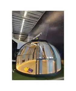 Prima Fácil instalación cielo estrellado cabina casa PC hogar cúpula transparente burbuja cúpula tienda para comedor casa/cafetería/Resorts/villas