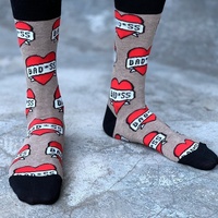 Chaussettes de tous les jours Lighthouse, chaussettes de rue tendance, chaussettes confortables en coton pour adultes, chaussettes à motif de crâne squelette