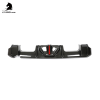 Diffuseur arrière en carbone sec avec LED Performance Upgrade M Sport Tuning Accessoires pour BMW G80 G82 M3 M4 2021 +