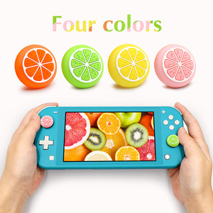 Fundas de silicona para joystick de Nintendo Switch Lite, en colores limón, naranja, verde lima, rosa, verde y amarillo. - Product Image 3