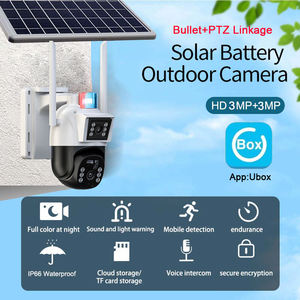 Telecamera PTZ 4G a Doppia Lente Alimentata a Energia Solare Ubox App, Senza Fili, per Esterni, 2K, con Rilevamento AI di Persone e Veicoli, Visione a Colori - Product Image 4