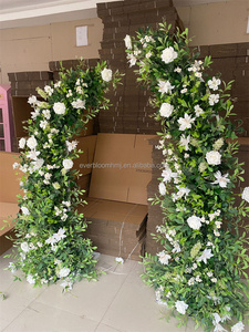 ผ้าคาดโต๊ะดอกไม้ประดิษฐ์ทำจากไหมปลอมสีเหลืองประดับดอกทานตะวันสำหรับงานแต่งงานของตกแต่งงานปาร์ตี้ใน A007 - Product Image 6