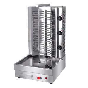 3 Branders Kalkoen Shoarma Kip Machine Broodrooster Keuken Elektrische Döner Kebab Grill Machine Multifunctioneel 1 Set Hoge Kwaliteit