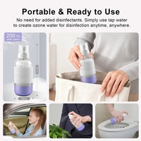 Botella Pulverizadora de Ozono, Sin Consumibles, Filtro de Agua del Grifo, Generador de Ozono