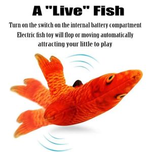 Jouet interactif pour chat en forme de poisson, poisson qui bouge automatiquement, jouet rechargeable pour animaux de compagnie avec mouvement réaliste de nageoires pour chats - Product Image 2