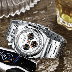 Reloj de Cuarzo Cronógrafo MINI FOCUS con Esfera en Forma de Búho para Hombre, <span class=keywords><strong>Calendario</strong></span>, Luminoso, Multifuncional, Correa de Acero, Diseño de Cabeza de Toro - Product Image 3