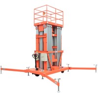 Tek Kişilik Kullanım İçin Hava Platformu Hidrolik Asansör, Dikey Mastlı Alüminyum Asansör, Depo Fabrikası 300kg