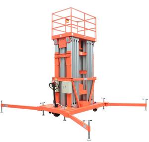 Plateforme Aérienne Élévateur Hydraulique Monoplace Levage Vertical Mât en Aluminium pour Utilisation Individuelle Entrepôt Usine 300kg - Product Image 5