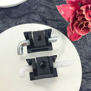 Charnière en acier à finition mate texturée, charnière à finition brillante, charnière à finition <span class=keywords><strong>satin</strong></span>ée pour porte de placard, quincaillerie de meubles élégante - Product Image 3