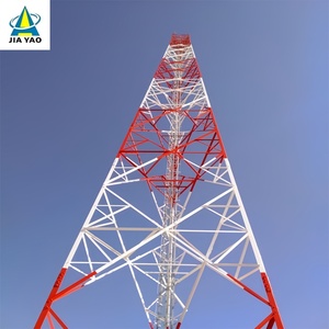 Antenne de télécommunication sans fil pour téléphone portable <span class=keywords><strong>et</strong></span> radio amateur, tour en treillis d'angle de 10m à 110m, en acier certifié ISO9001 - Product Image 1
