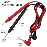 Kabel Multimeter 1000V 10A Kabel Probe Pen Kabel Multimeter Meter Universal Test Lead Probe Wire Cable