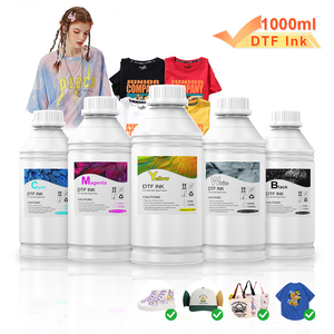 Nueva Tinta de Transferencia de Pigmentos DTF de 1000 ml, CMYK, Blanca, Sin Obstrucciones, Tinta de Transferencia DTF de Alta Calidad para Impresoras I3200, Xp600, L805, R1390 - Product Image 1