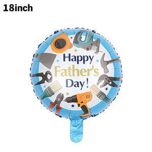 Ballon vente en gros joyeux <span class=keywords><strong>fête</strong></span> des pères ballons décor festif pour le jour spécial <span class=keywords><strong>de</strong></span> <span class=keywords><strong>papa</strong></span> ballon en aluminium - Product Image 3