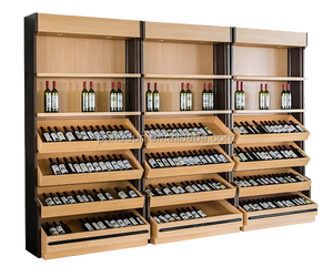 Hoge Kwaliteit Luxe Zwart Kunst Papier Wijn Kartonnen Zakken Voor Whisky En Champagne Flessen - Product Image 1