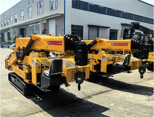 Jumbo m-16m tinggi pengangkat tinggi badan panjang Diesel/pengangkat laba-laba listrik 12 Ton kapasitas Manual + pengendali jarak jauh derek laba-laba CE - Product Image 6