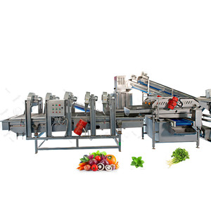 Soplador de aire frío Máquina de secado de verduras Línea de producción de patatas de frutas con funciones de pelador de procesamiento Ventiladores de secador de aire Vegetales - Product Image 1
