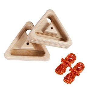 Planche d'entraînement en bois pour l'escalade et le <span class=keywords><strong>fitness</strong></span>, pour intérieur et extérieur, pour la force des doigts, pour parcs de trampolines, jardins et parcs d'aventure - Product Image 3