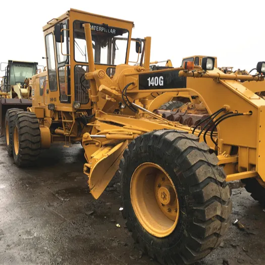 Buone condizioni e basse ore di lavoro motolivellatrici CAT 140G Grader serie Caterpillar usate