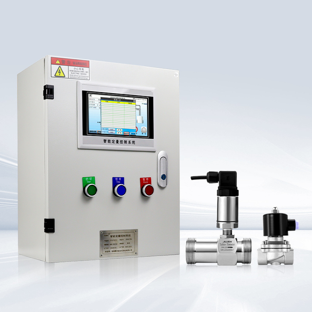 Batch Filling Controller System Digital Flow Totalizer Quantitative Control Box for Water Oil Fuel Chemical Liquid Measurement