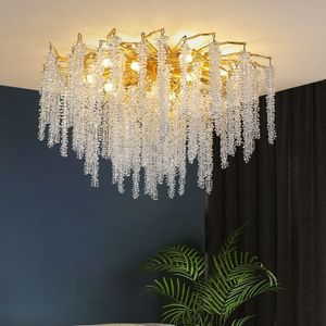 Светильник потолочный из золотистого алюминия - Product Image 2