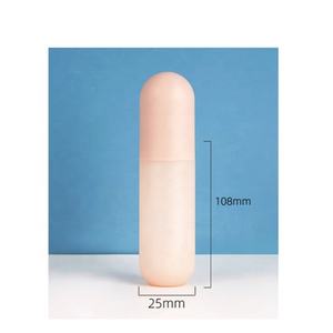 Botellas de Plástico PET de 90 ml con Forma de Cápsula para Envasado de Píldoras y Cápsulas Vacías, Botella con Bomba Dosificadora de Loción y Pulverizador - Product Image 6