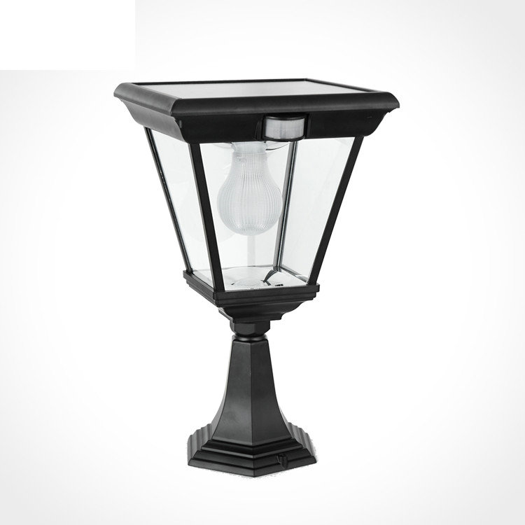 lumière de casquette de poteau