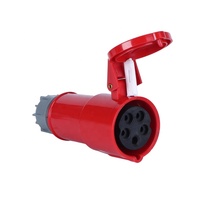 Prise industrielle femelle ZNG-2152 380V 5 broches 3 phases 16A Connecteur d'alimentation industriel 3P+N+PE