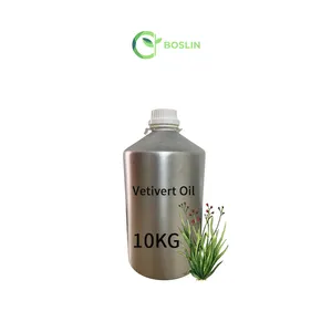 Pabrik langsung 10kg parfum aromaterapi murni Vetiver minyak esensial 100% kosmetik minyak esensial terapi Aroma tersedia OEM/ODM