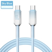 Kabel Pengisian Cepat & Transfer Data 3-in-1 Tipe-C Weaving 60W untuk IPhone16 PD30W