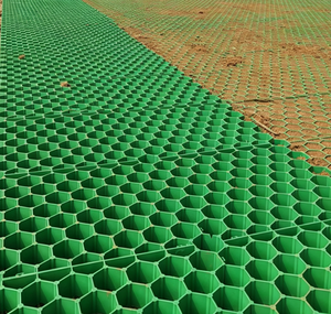 Grille perméable en PP anti-affaissement <span class=keywords><strong>à</strong></span> bon prix pour la fixation du gravier, idéale pour les pelouses communautaires, les chemins piétonniers et les événements extérieurs (endurcie) - Product Image 1