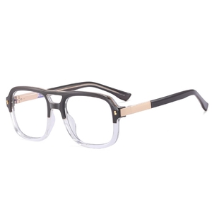 81186 haute qualité hommes <span class=keywords><strong>anti</strong></span>-réflexion double pont métal <span class=keywords><strong>bleu</strong></span> lumière bloquant lunettes hommes oeil <span class=keywords><strong>verre</strong></span> cadre <span class=keywords><strong>anti</strong></span> lumière bleue - Product Image 2