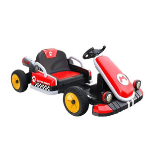WDMTS808  Jouets de modèle de voiture de course de dessin animé très vendus, modèle de jouet de course de voiture électrique, karting électrique 12V avec batterie et télécommande - Product Image 6