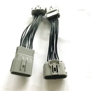 90980-12326 Auto Ekstensi Wiring Harness 13pin Rmale untuk Wanita Wanita 22AWG Wire Harness untuk Mazda 6 B70 MX5 RX8 AUX Line