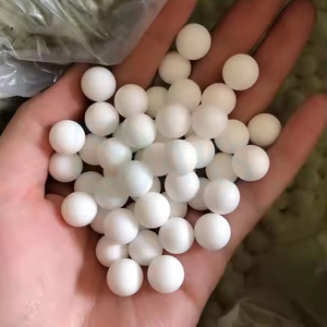 كرات PTFE مخصصة عالية الدقة عالية الجودة سطح مصقول دائم من البلاستيك معالجة المياه بأفضل سعر - Product Image 1